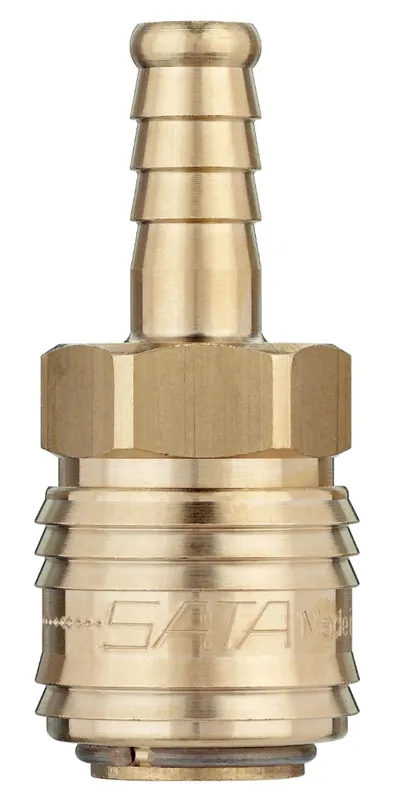 SATA Snelkoppeling Slangpilaar 9mm Op = Op