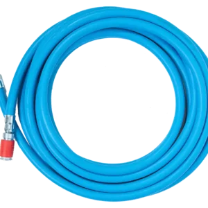 SATA Luchtslang Blauw 9mm met snelkoppeling en nippel – 10 meter Fabrieksprijs