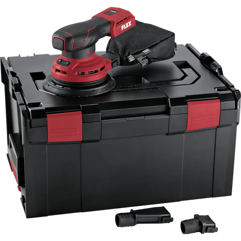 Exclusieve Aanbieding FLEX ORE 5-150 18-EC Excentrische Schuurmachine op Accu 18V in Systainer