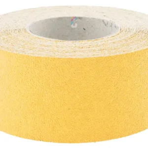 CROP GoldX Schuurpapier op Rol korrel 120 - 70mm x 25 meter Gereduceerde Prijs
