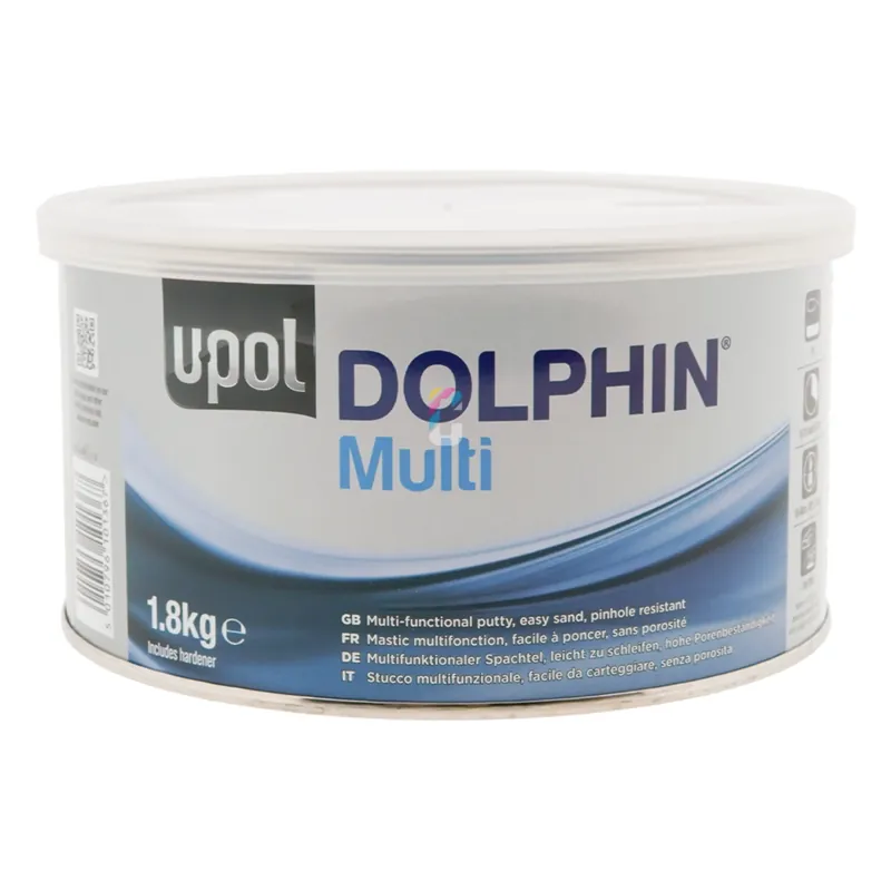 U-POL DOLPHIN Multi 2K Plamuur 1,8kg + Verharder Merkproduct