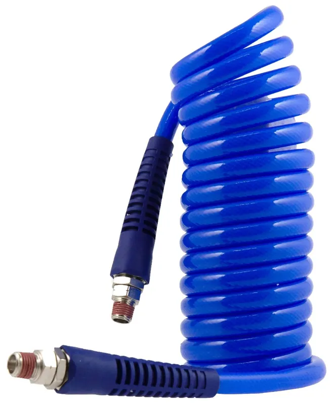 POWERHAND Spiraal Luchtslang 8 x 12mm - 4 meter Laatste Versie