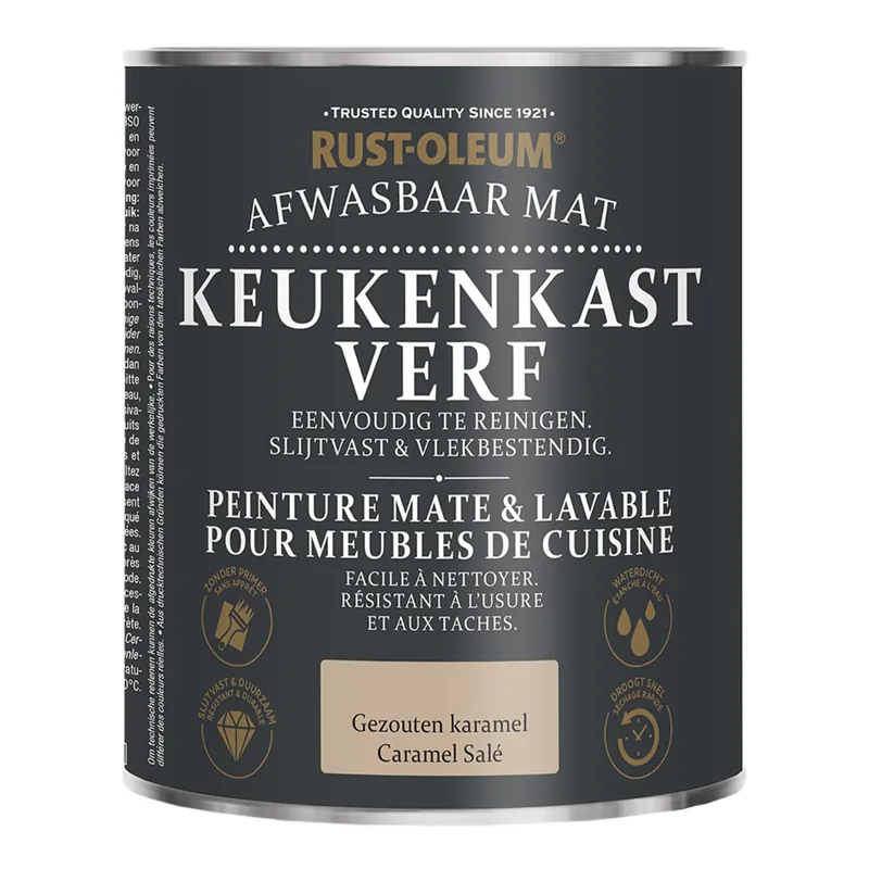 Rust-Oleum Keukenkastjes Verf Gezouten Karamel 750ml Bestseller