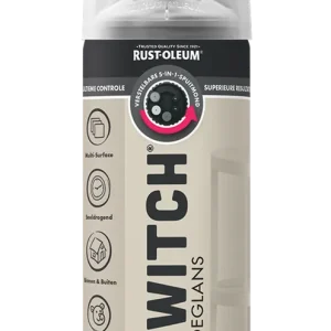 Merkproduct Rust-Oleum Switch Spuitbus Verf Zijdeglans 400ml - Warm Beige