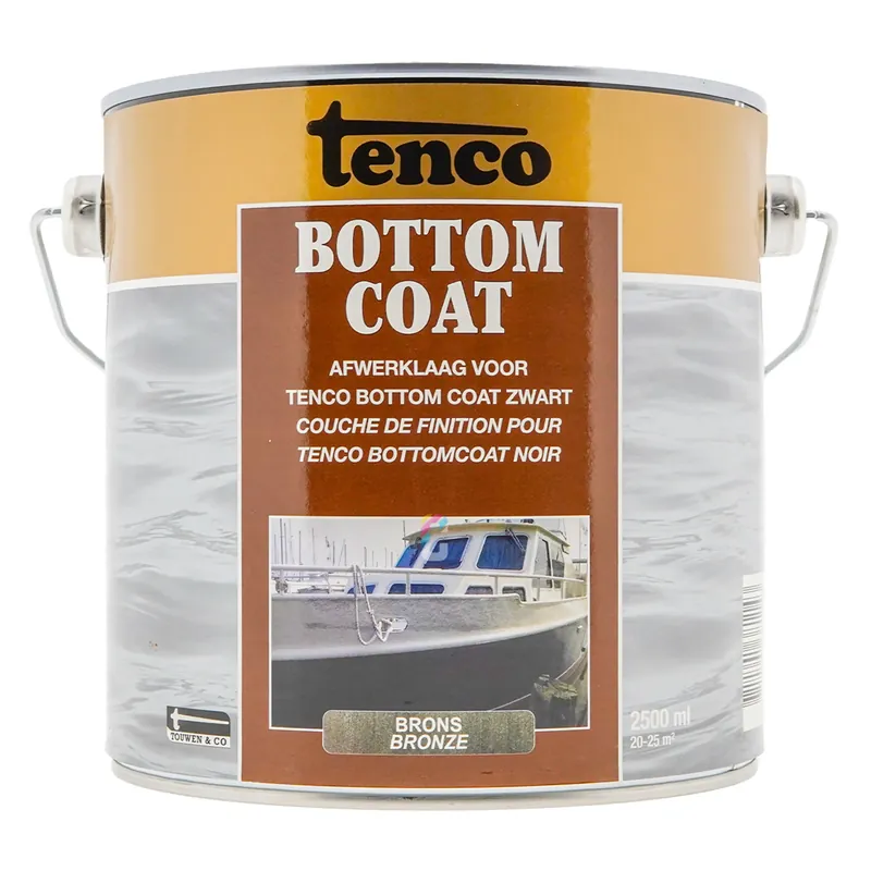 Tenco Bottomcoat Brons 2,5 liter Voordeelprijs