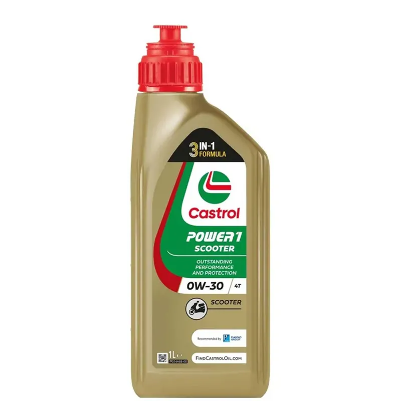 Must-Have Castrol Power RS Scooter 4-takt olie 0w30 1 liter