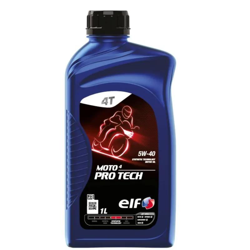 Total Elf Moto 4 Pro Tech 5w40 motorfiets olie 1 liter Bestseller