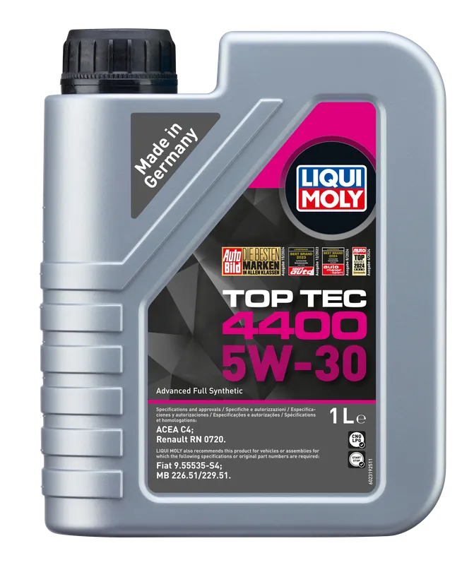 Laatste Kans Liqui Moly Top Tec 4400 5w30 Motorolie 1 liter