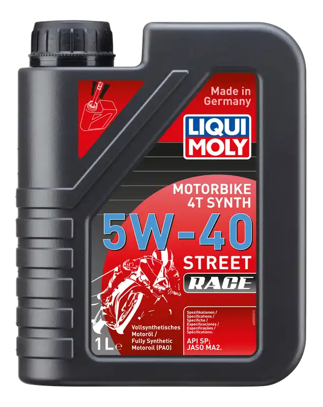 Korting Liqui Moly Motorbike 4T Synth 5w40 Street Race Motorolie 1 liter