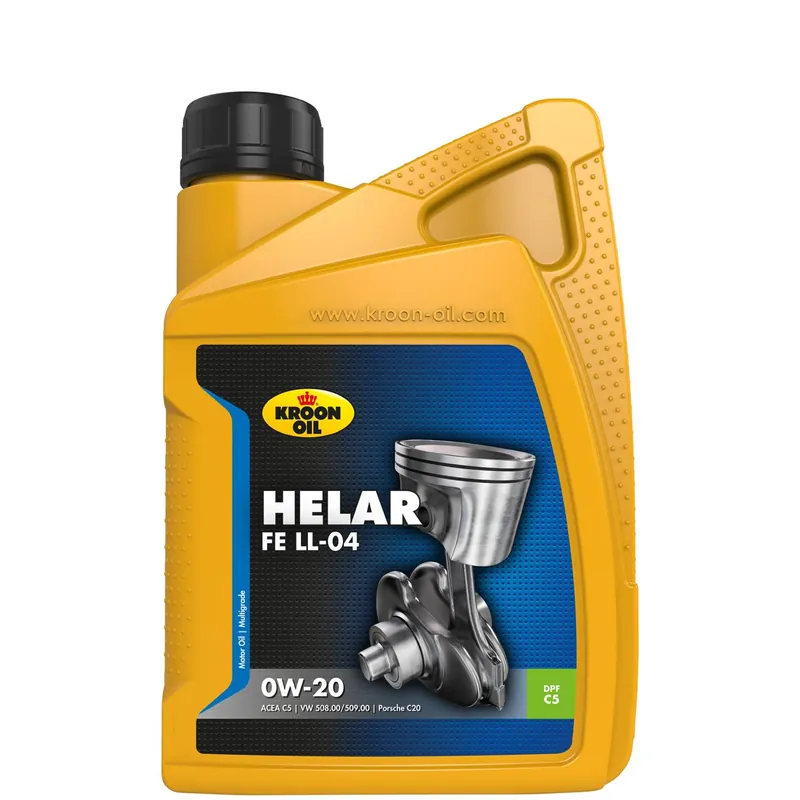 Kroon Oil Helar FE LL-04 0w20 motorolie 1 liter Nieuw