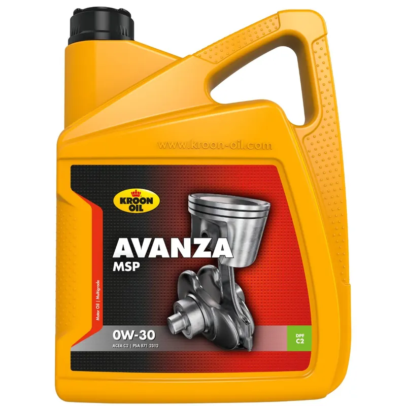 Kroon Oil Avanza MSP 0w30 motorolie 5 liter Premium