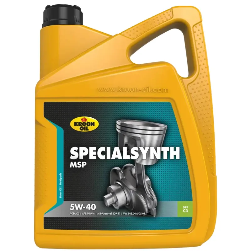 Kroon Oil Specialsynth MSP 5w40 motorolie 5 liter Bestseller