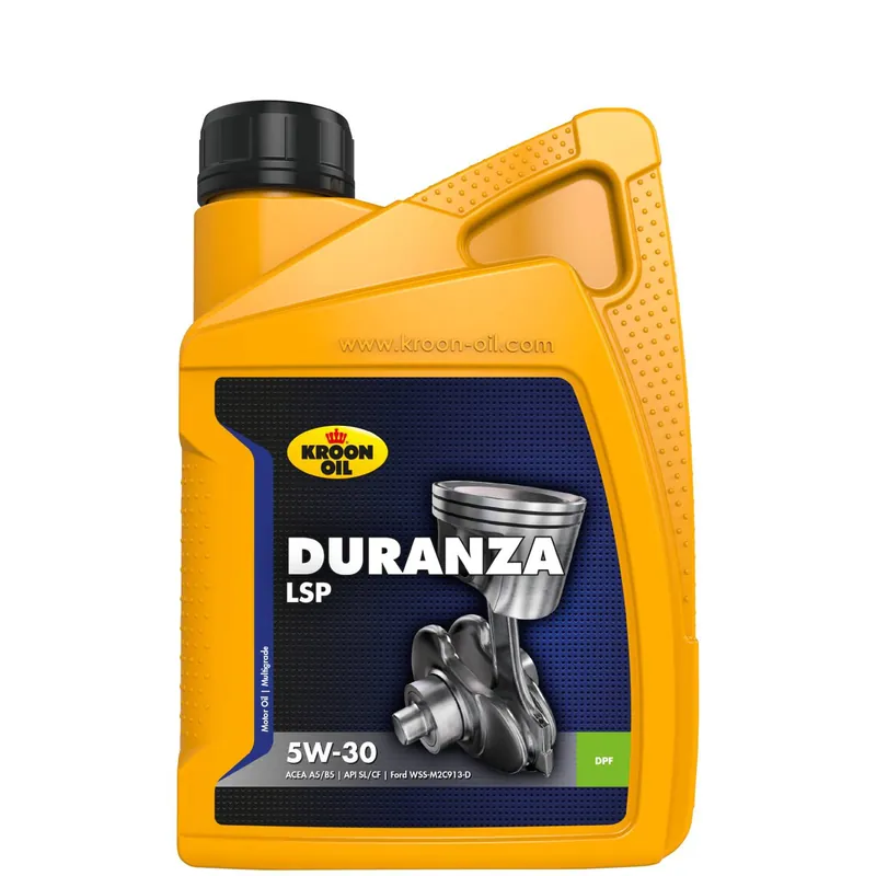 Kroon Oil Duranza LSP 5w30 motorolie 1 liter Exclusieve Aanbieding