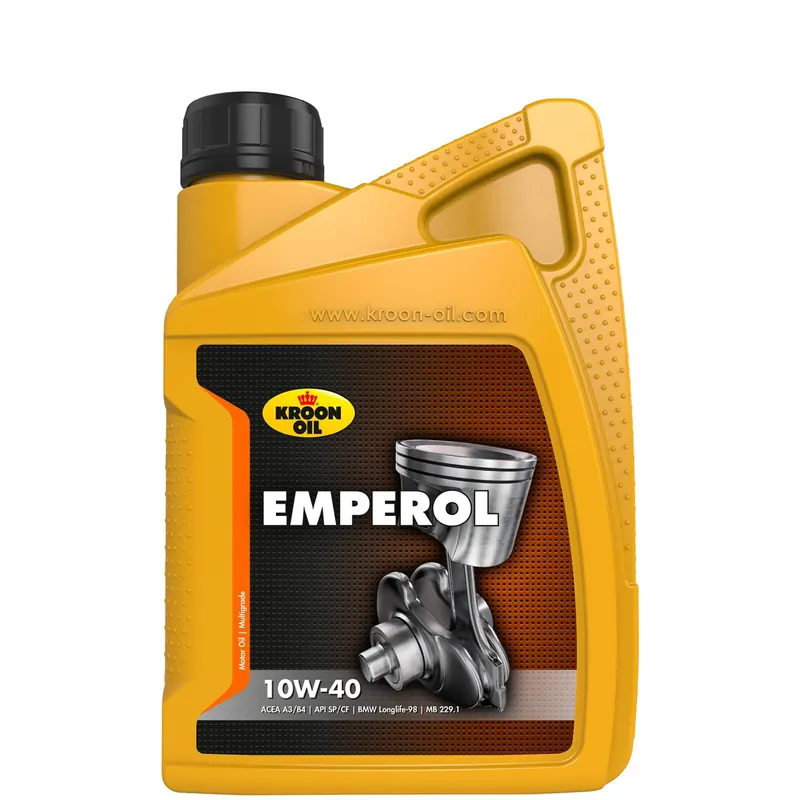 Kroon Oil Emperol 10w40 motorolie 1 liter Fabrieksprijs