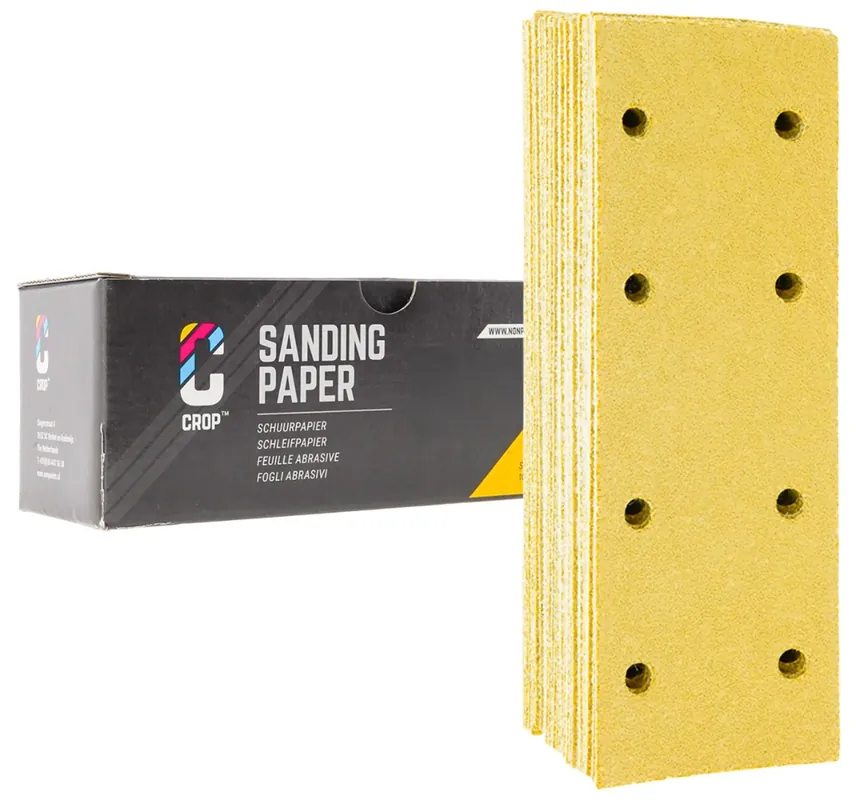 CROP GoldX Schuurstroken korrel 240 - 70x198mm - 50 stuks Aanbieding