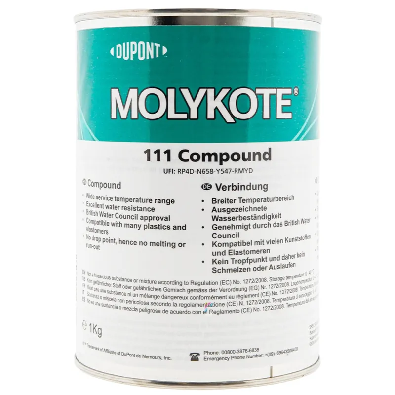 Lage Kosten MOLYKOTE 111 Compound 1kg - Siliconenvet