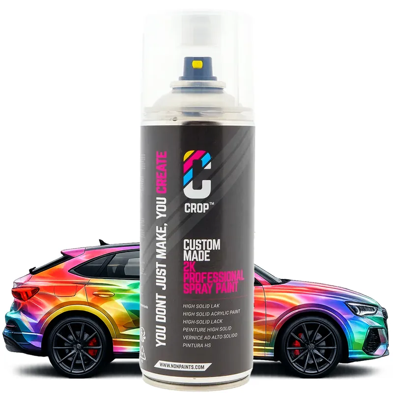 CROP 2K Autolak in Spuitbus op Kleur - Hoogglans - 400ml Bestel Nu