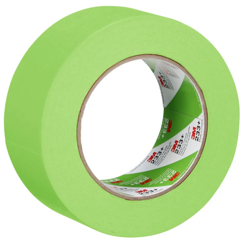 3M 233+ Masking Tape Groen 48mm x 55 meter - 12 rollen Express Levering
