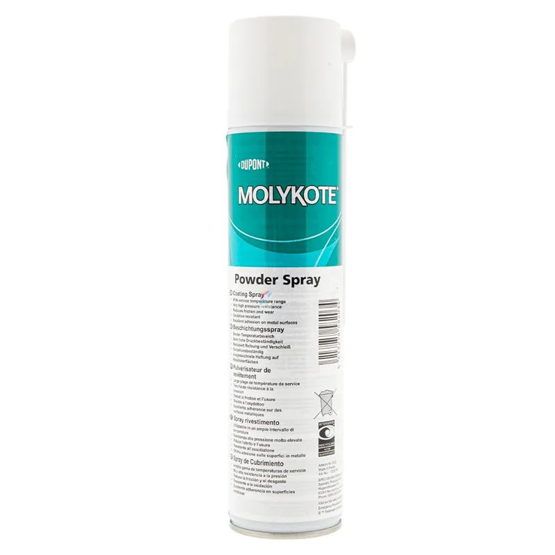 Must-Have MOLYKOTE MoS2 Poeder Z Droog Smeermiddel spuitbus 400ml