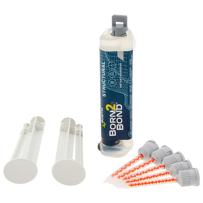 Betaalbaar Bostik Born2Bond Structural Cyanoacrylaatlijm 10 gram + 5 Mixertips