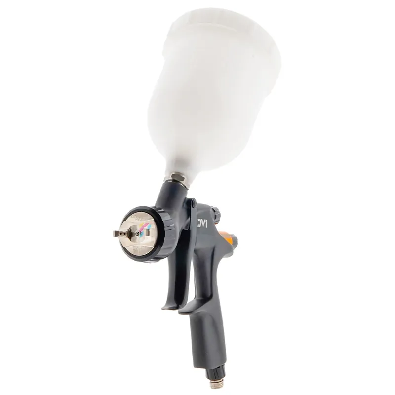 DeVilbiss DV1 Clear C1+ Verfspuit met Bovenbeker Flitsaanbieding