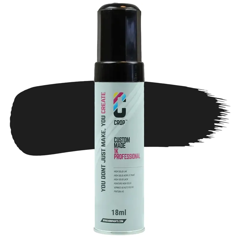 CROP Lakstift Verkeerszwart RAL 9017 Mat - 18ml Goedkoop