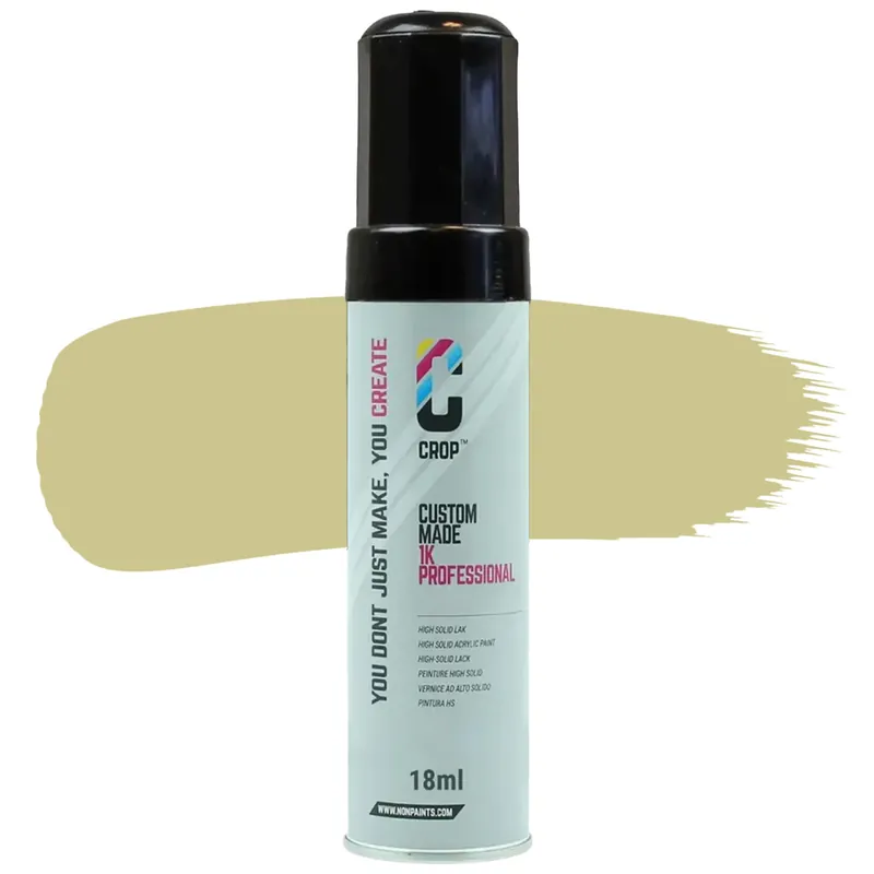 CROP Lakstift Groenbeige RAL 1000 Zijdeglans - 18ml Betrouwbaar