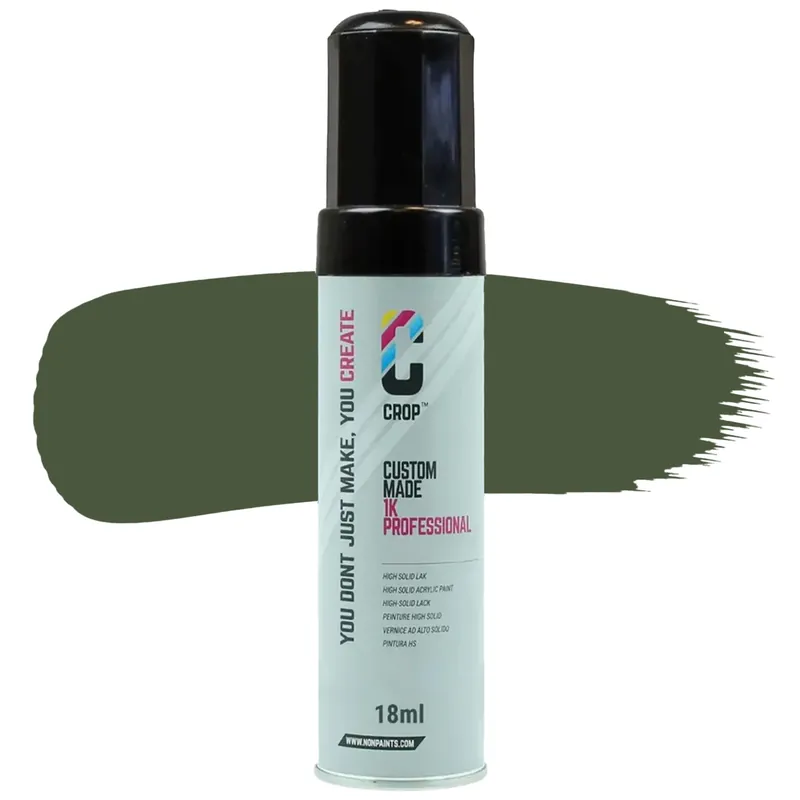 Betrouwbaar CROP Lakstift Olijfgroen RAL 6003 Hoogglans - 18ml