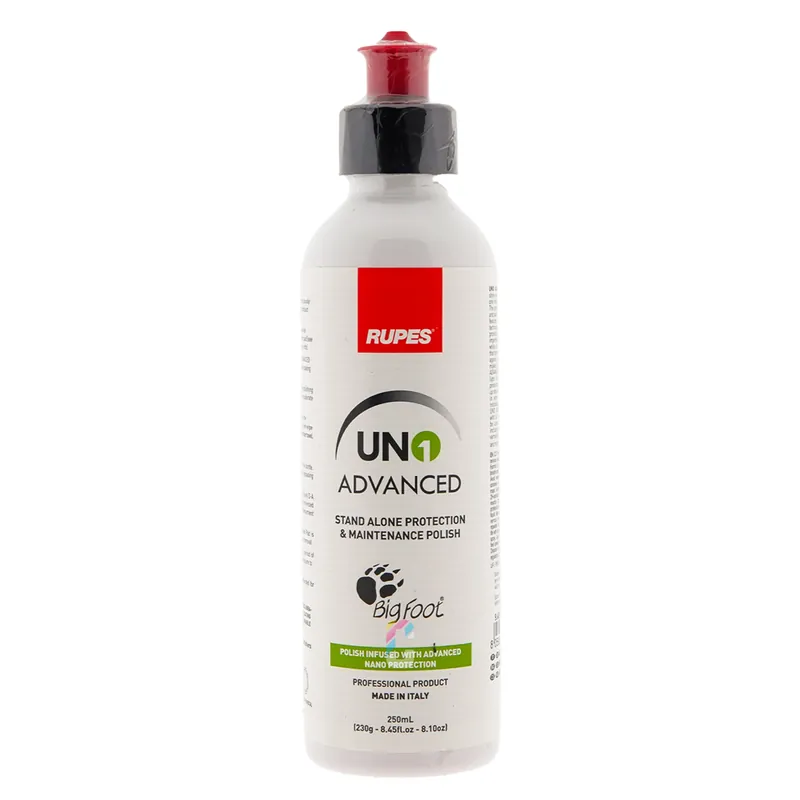 RUPES UNO ADVANCED Nano Polijstmiddel 250ml Finale Uitverkoop