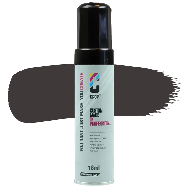 Uitverkoop CROP Lakstift Grijsbruin RAL 8019 Mat - 18ml