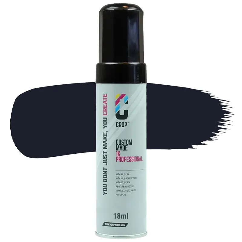 CROP Lakstift Zwartblauw RAL 5004 Mat - 18ml Beperkte Voorraad