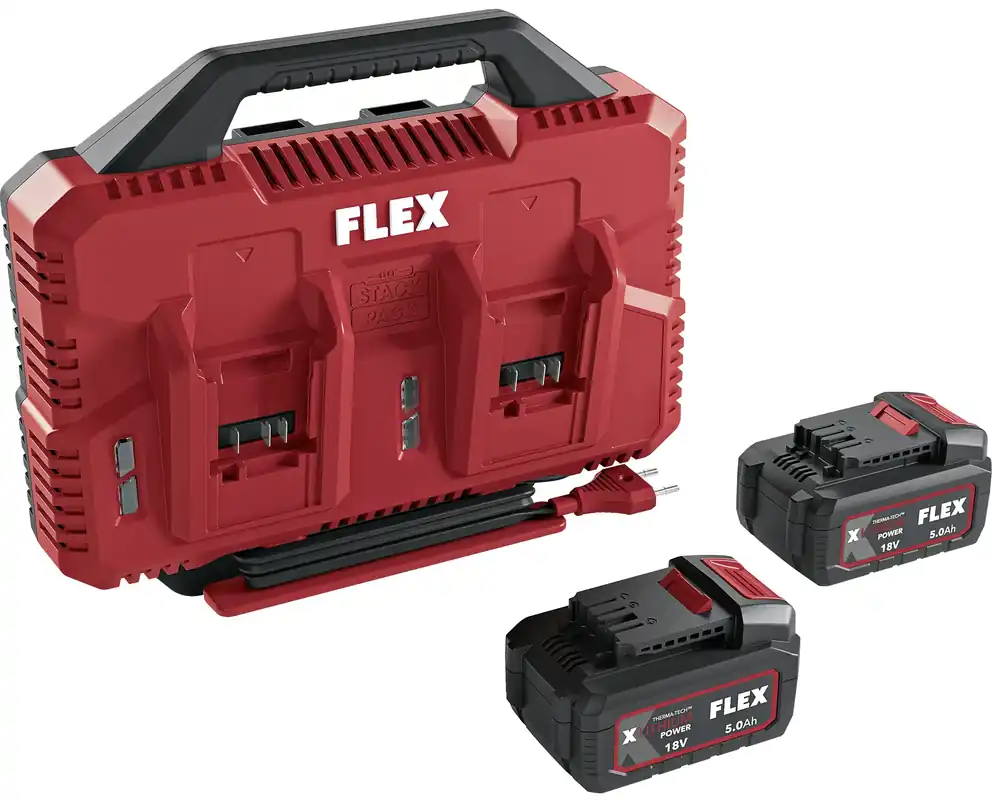 FLEX P-Set 18-55 Duo SP Dubbele Snellader Speciale Aanbieding