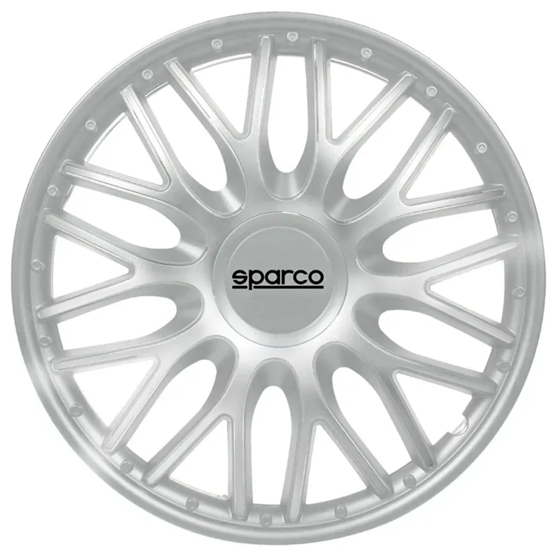 Sparco Wieldoppen Roma 16 inch Zilver - 4 stuks Koopje