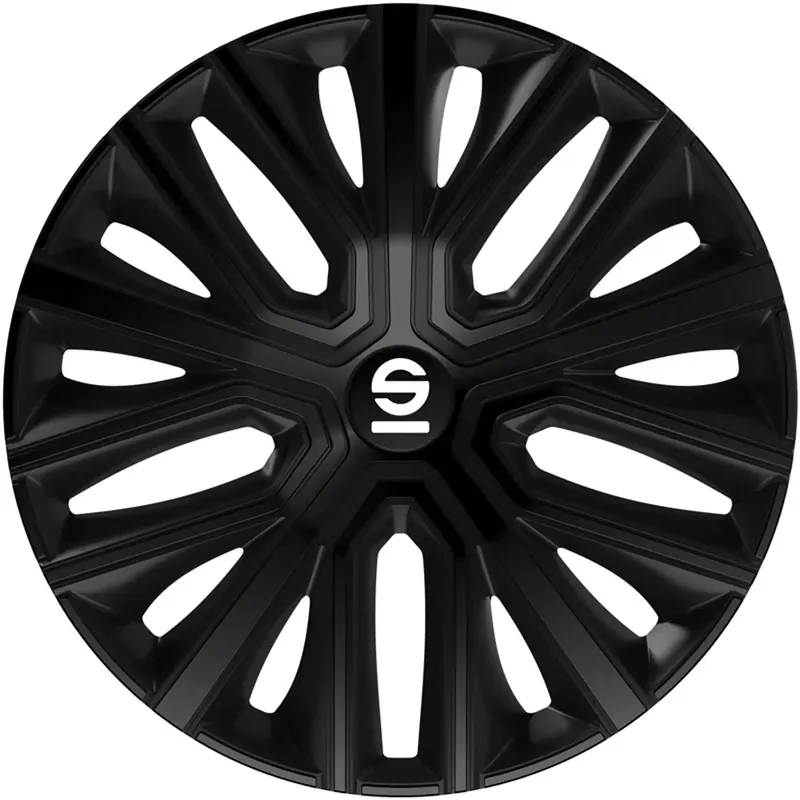 Sparco Wieldoppen Modena 14 inch Zwart - 4 stuks Weekendaanbieding