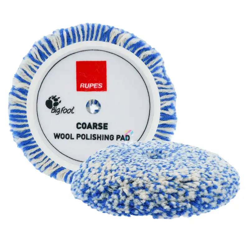 Korting RUPES Twisted Rotary Wool Polijstpad 125mm