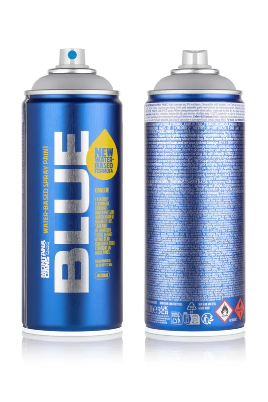 Montana BLUE Grey Parrot Spuitbus 400ml Alleen Vandaag