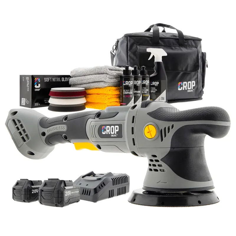 Populair CROP Apex PLUS Accu Polijstmachine Set - Pro