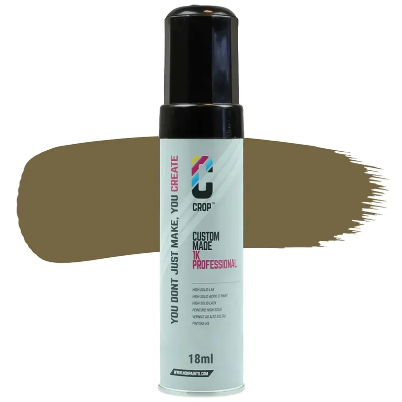 CROP Lakstift Kakigrijs RAL 7008 Hoogglans - 18ml Voordeelprijs