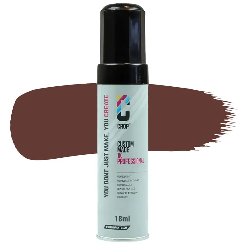 Actieprijs CROP Lakstift Kastanjebruin RAL 8015 Zijdeglans - 18ml