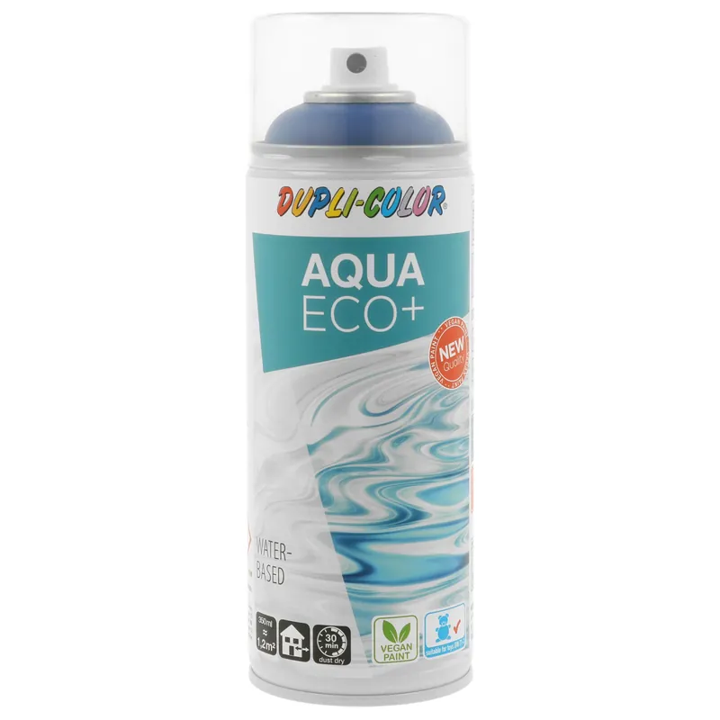 DupliColor Aqua Eco+ RAL5002 Ultramarijnblauw Mat Spuitbus 350ml Snelle Levering