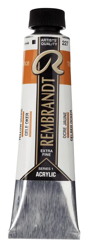Koop Online Rembrandt Acrylverf Tube 40 ml - Gele Oker 227