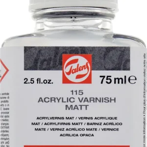 Beperkte Voorraad Talens Acrylvernis Mat 115 - 75 ml