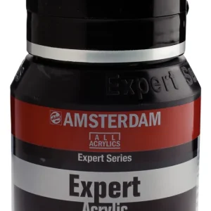 Direct Beschikbaar Royal Talens Amsterdam Expert Series Acrylverf Pot 400 ml - Ivoorzwart 701
