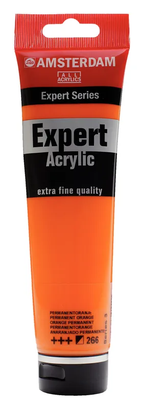 Actieprijs Royal Talens Amsterdam Expert Series Acrylverf Tube 150 ml - Permanentoranje 266