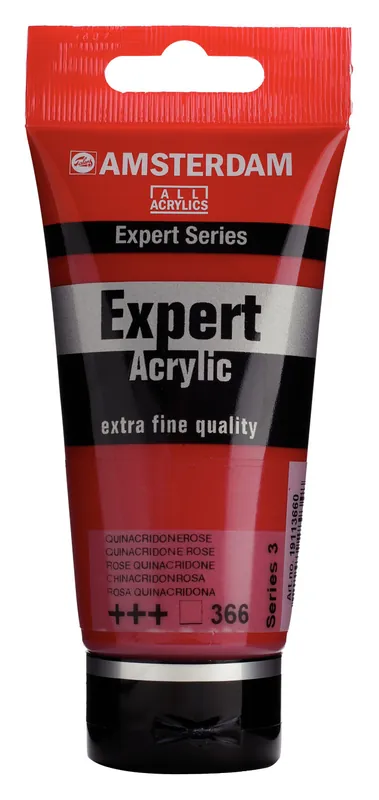 Korting Royal Talens Amsterdam Expert Series Acrylverf Tube 75 ml - Quinacridoneroze 366