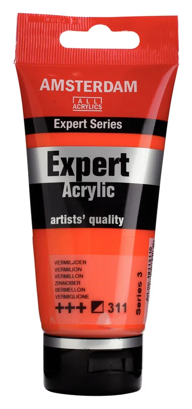 Royal Talens Amsterdam Expert Series Acrylverf Tube 75 ml - Vermiljoen 311 Flitsaanbieding