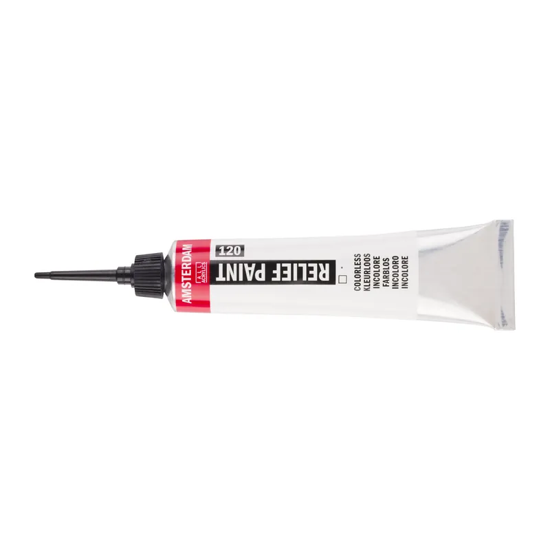 Royal Talens Amsterdam Reliëf Verf Tube 20 ml - Kleurloos 120 Korting