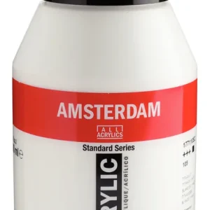 Koop Vandaag Royal Talens Amsterdam Standard Series Acrylverf Pot 1000 ml - Titaanwit 105