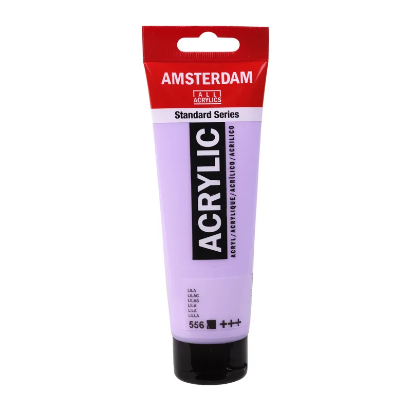 Direct Beschikbaar Royal Talens Amsterdam Standard Series Acrylverf Tube 120 ml - Lila 556