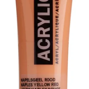 Royal Talens Amsterdam Standard Series Acrylverf Tube 20 ml - Napelsgeel Rood 224 Seizoensaanbieding